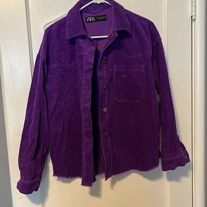 Corduroy button up